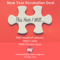 2018 New Year Resolution Deal