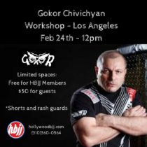 Gokor Chivichyan Workshop in Los Angeles – Feb 24th